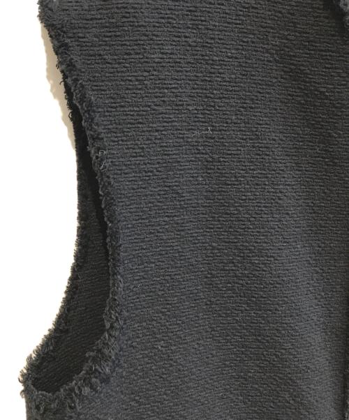 JOURNAL STANDARD relume（ジャーナルスタンダード レリューム）JOURNAL STANDARD relume (ジャーナルスタンダード レリューム) クルーネックツイードベスト ブラック サイズ:Freeの古着・服飾アイテム