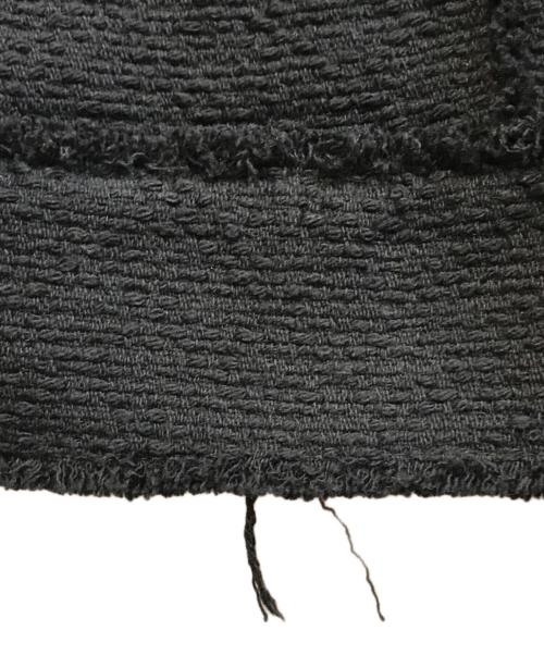 JOURNAL STANDARD relume（ジャーナルスタンダード レリューム）JOURNAL STANDARD relume (ジャーナルスタンダード レリューム) クルーネックツイードベスト ブラック サイズ:Freeの古着・服飾アイテム