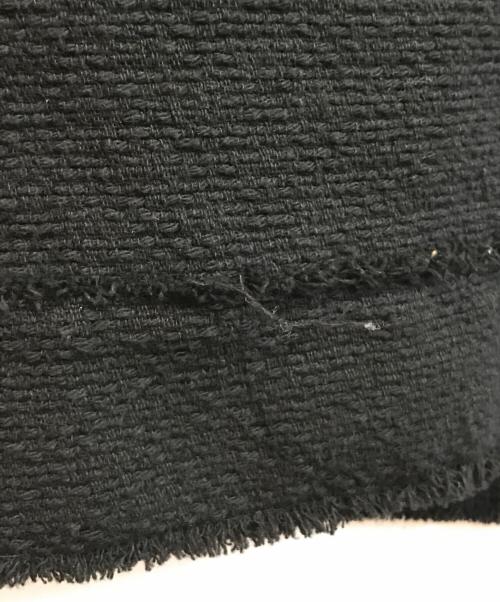 JOURNAL STANDARD relume（ジャーナルスタンダード レリューム）JOURNAL STANDARD relume (ジャーナルスタンダード レリューム) クルーネックツイードベスト ブラック サイズ:Freeの古着・服飾アイテム