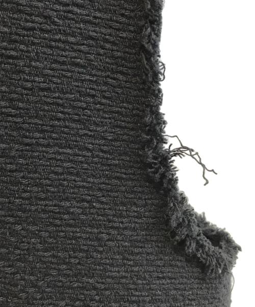 JOURNAL STANDARD relume（ジャーナルスタンダード レリューム）JOURNAL STANDARD relume (ジャーナルスタンダード レリューム) クルーネックツイードベスト ブラック サイズ:Freeの古着・服飾アイテム