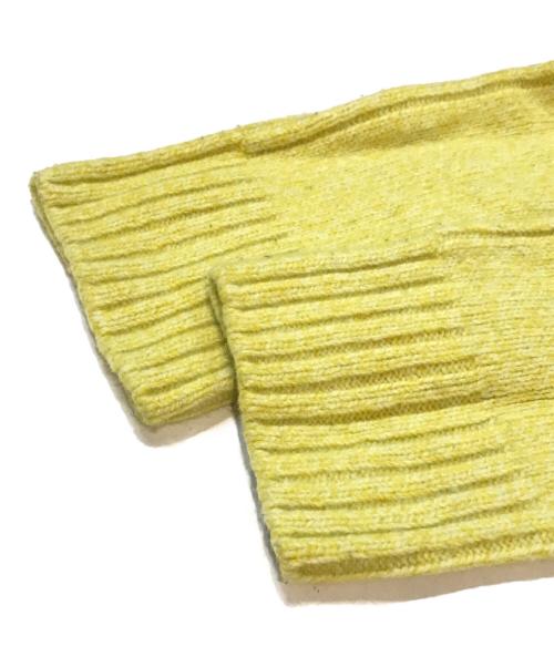 TOMORROW LAND（トゥモローランド）TOMORROW LAND (トゥモローランド) ウールカシミヤニットプルオーバー イエロー サイズ:Sの古着・服飾アイテム