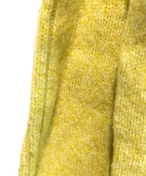 TOMORROW LAND（トゥモローランド）TOMORROW LAND (トゥモローランド) ウールカシミヤニットプルオーバー イエロー サイズ:Sの古着・服飾アイテム