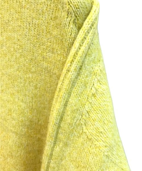 TOMORROW LAND（トゥモローランド）TOMORROW LAND (トゥモローランド) ウールカシミヤニットプルオーバー イエロー サイズ:Sの古着・服飾アイテム