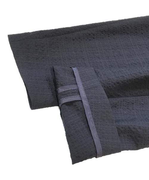 BACCA（バッカ）BACCA (バッカ) シアサッカー ダブルジャケット　35-07-11-07701 ネイビー サイズ:36の古着・服飾アイテム