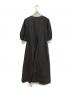 Ganni (ガニー) Cotton Poplin V-Neck Long Dress ブラック サイズ:Ｓ：8000円