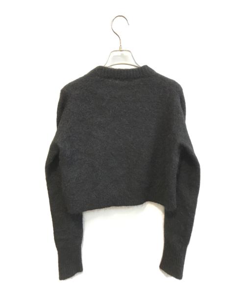 Acne studios（アクネ ストゥディオス）ACNE STUDIOS (アクネ ストゥディオス) モヘアブレンド ニットカーディガン　A60437 ブラック サイズ:XSの古着・服飾アイテム