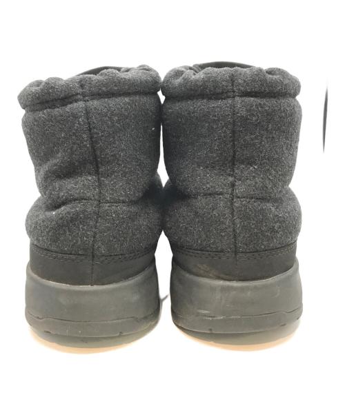 THE NORTH FACE（ザ ノース フェイス）THE NORTH FACE (ザ ノース フェイス) Nuptse Bootie Wool Ⅴ Short　NFW51979 チャコールグレー サイズ:25の古着・服飾アイテム
