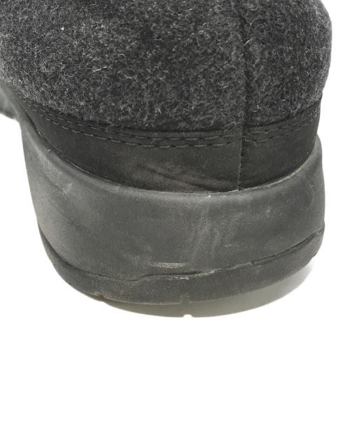 THE NORTH FACE（ザ ノース フェイス）THE NORTH FACE (ザ ノース フェイス) Nuptse Bootie Wool Ⅴ Short　NFW51979 チャコールグレー サイズ:25の古着・服飾アイテム