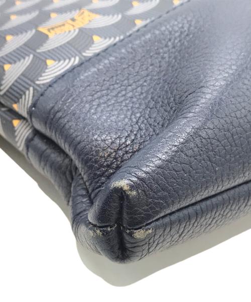 FAURE LE PAGE（フォーレルパージュ）FAURE LE PAGE (フォーレルパージュ) クラッチバッグ ネイビーの古着・服飾アイテム