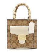 COACHコーチ）の古着「2WAYショルダーバッグ　C7227」｜ベージュ
