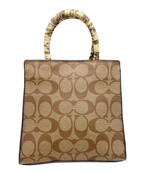 COACH（コーチ）COACH (コーチ) 2WAYショルダーバッグ　C7227 ベージュの古着・服飾アイテム