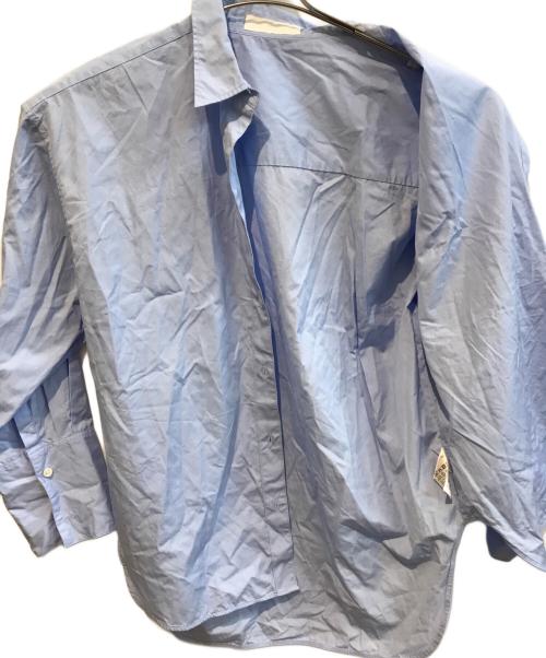 AP STUDIO（エーピーストゥディオ）AP STUDIO (エーピーストゥディオ) スーピマコットンシャツ　25050586106030 スカイブルー サイズ:Freeの古着・服飾アイテム