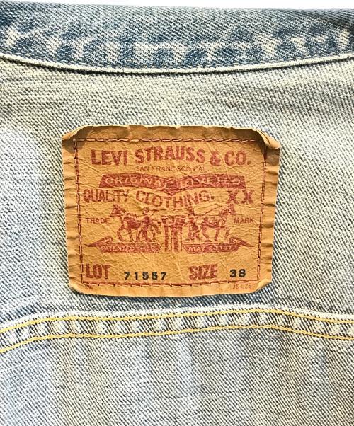LEVI'S（リーバイス）LEVI'S (リーバイス) デニムジャケット　71557-0214 インディゴ サイズ:38の古着・服飾アイテム