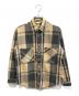 ST JOHN'S BAY（セントジョンズベイ）の古着「チェックネルシャツ」｜ベージュ