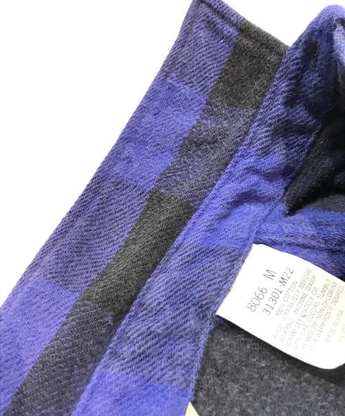 redhead（レッドヘッド）REDHEAD (レッドヘッド) チェックネルシャツ ブルー サイズ:Mの古着・服飾アイテム