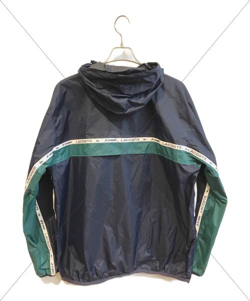 K-WAY（ケイウェイ）K-WAY (ケイウェイ) LACOSTE (ラコステ) アノラックナイロンジャケット ネイビー サイズ:Lの古着・服飾アイテム