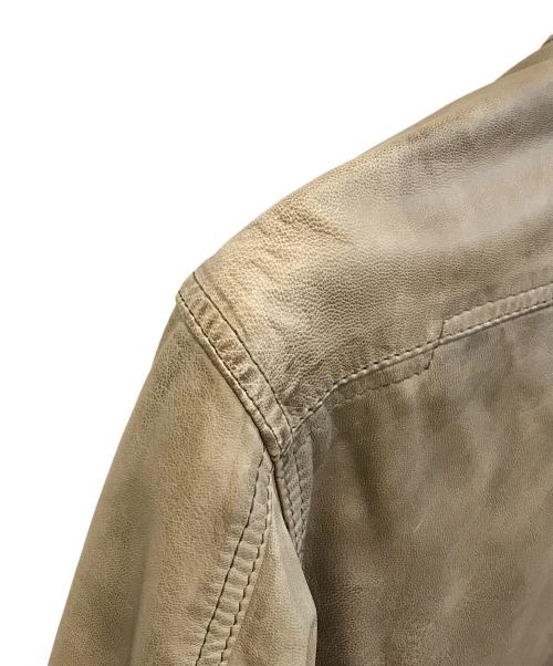 G-STAR RAW（ジースターロゥ）G-STAR RAW (ジースターロゥ) レザージャケット ブラウン サイズ:Mの古着・服飾アイテム