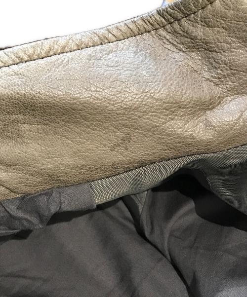 G-STAR RAW（ジースターロゥ）G-STAR RAW (ジースターロゥ) レザージャケット ブラウン サイズ:Mの古着・服飾アイテム