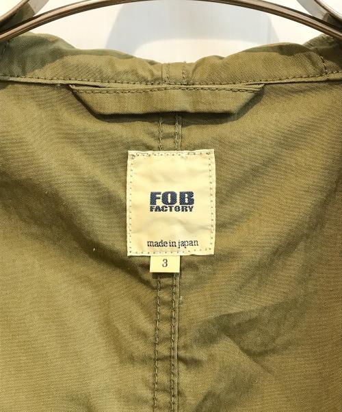 F.O.B FACTORY（エフオービー ファクトリー）F.O.B FACTORY (エフオービー ファクトリー) M-51シェルパーカー カーキ サイズ:Lの古着・服飾アイテム