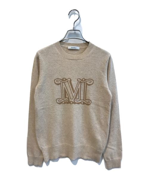 MaxMara（マックスマーラ）MaxMara (マックスマーラ) Gramピュアカシミヤニット　13661029 ベージュ サイズ:Sの古着・服飾アイテム