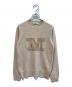 MaxMara（マックスマーラ）の古着「Gramピュアカシミヤニット　13661029」｜ベージュ