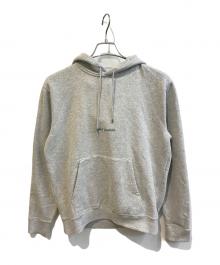 Saint Laurent Paris（サンローランパリ）の古着「リヴゴーシュロゴ刺繍パーカー　709869 Y36ZN 1476　709869 Y36ZN 1476　」｜グレー