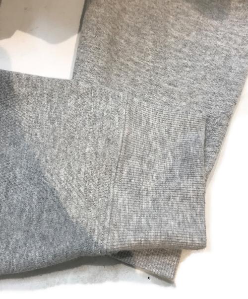 Saint Laurent Paris（サンローランパリ）Saint Laurent Paris (サンローランパリ) リヴゴーシュロゴ刺繍パーカー　709869 Y36ZN 1476　709869 Y36ZN 1476　 グレー サイズ:Mの古着・服飾アイテム