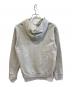 Saint Laurent Paris (サンローランパリ) リヴゴーシュロゴ刺繍パーカー　709869 Y36ZN 1476　709869 Y36ZN 1476　 グレー サイズ:M：30000円