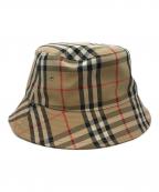 BURBERRYバーバリー）の古着「PANEL BUCKET HAT　8026927」｜ベージュ