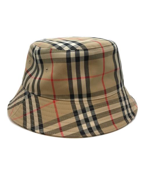 BURBERRY（バーバリー）BURBERRY (バーバリー) PANEL BUCKET HAT　8026927 ベージュの古着・服飾アイテム
