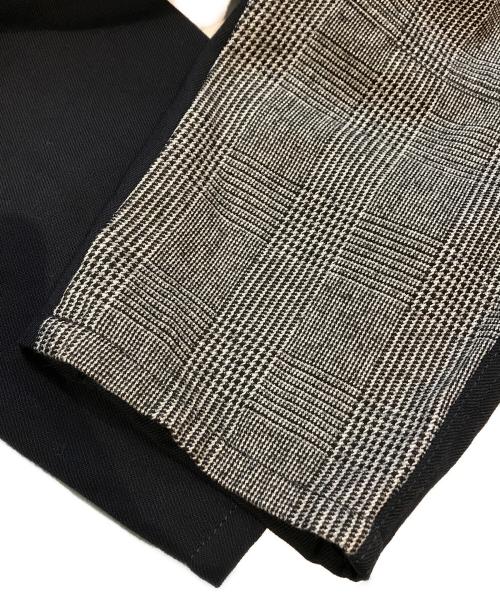 COMME des GARCONS SHIRT（コムデギャルソンシャツ）COMME des GARCONS SHIRT (コムデギャルソンシャツ) 切替テーパードパンツ　W27143 ネイビー サイズ:Mの古着・服飾アイテム