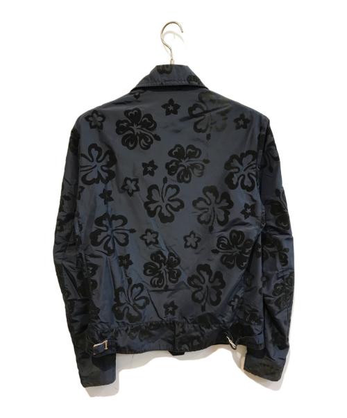 COMME des GARCONS JUNYA WATANABE MAN（コム デ ギャルソン ジュンヤ ワタナベ マン）COMME des GARCONS JUNYA WATANABE MAN (コム デ ギャルソン ジュンヤ ワタナベ マン) Lewis Leathers (ルイスレザース) ナイロンジャケット　WI-J035 ブラック サイズ:Lの古着・服飾アイテム