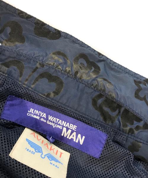 COMME des GARCONS JUNYA WATANABE MAN（コム デ ギャルソン ジュンヤ ワタナベ マン）COMME des GARCONS JUNYA WATANABE MAN (コム デ ギャルソン ジュンヤ ワタナベ マン) Lewis Leathers (ルイスレザース) ナイロンジャケット　WI-J035 ブラック サイズ:Lの古着・服飾アイテム