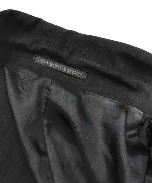Yohji Yamamoto pour homme（ヨウジヤマモト プールオム）Yohji Yamamoto pour homme (ヨウジヤマモト プールオム) パンチングテーラードジャケット　HP-J47-500 ブラック サイズ:2の古着・服飾アイテム