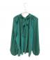 MUSE de Deuxieme Classe (ミューズ ドゥーズィエム クラス) バックリボンシルクブラウ　 21051500401031 グリーン サイズ:表記無し：7000円