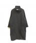 simplicite（シンプリシテ）の古着「Wビーバーコクーンスタンドカラーコート 23020700111030」｜ブラック
