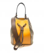 FURLAフルラ）の古着「MIASTELLAバケットバッグ　WB00353 BX0458」｜ブラウン×イエロー