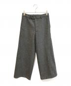 CLELクレイル）の古着「Wool Blend Herringbone Tweed 3D Pants　CLEpt1569」｜グレー
