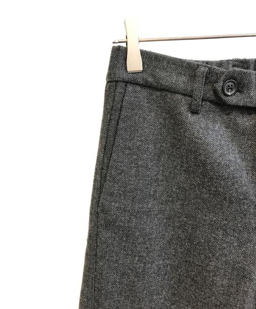 CLEL（クレイル）CLEL (クレイル) Wool Blend Herringbone Tweed 3D Pants　CLEpt1569 グレー サイズ:Sの古着・服飾アイテム
