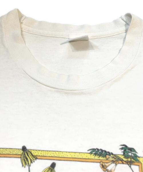 FRUIT OF THE LOOM（フルーツオブザルーム）FRUIT OF THE LOOM (フルーツオブザルーム) 90’SフラワーTシャツ ホワイト サイズ:XLの古着・服飾アイテム