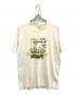 FRUIT OF THE LOOM（フルーツオブザルーム）の古着「90’SフラワーTシャツ」｜ホワイト