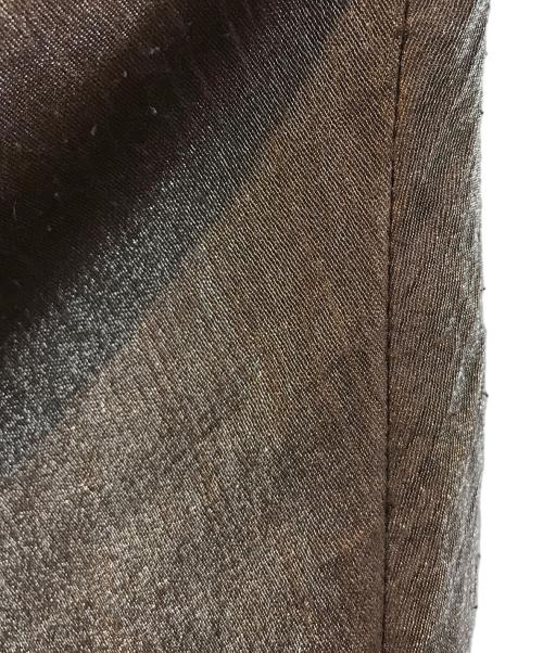 La boutique BonBon（ラブティックボンボン）La boutique BonBon (ラブティックボンボン) きらきらサテンロングナロースカート　LBZ1041101A0004 ブラウン サイズ:Mの古着・服飾アイテム