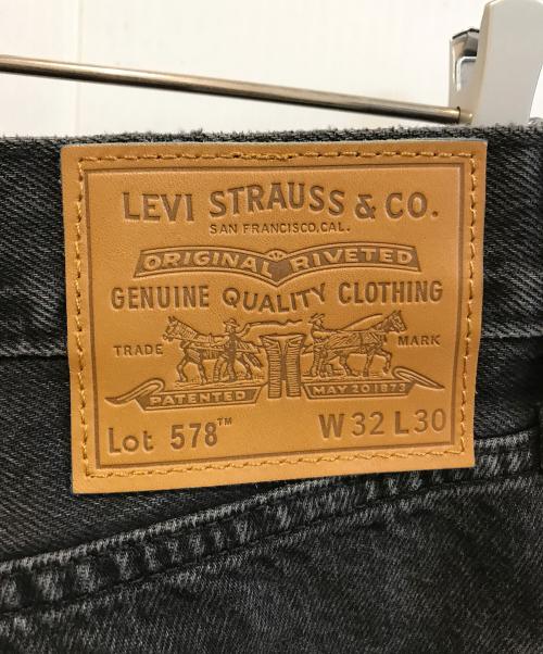 LEVI'S PReMIUM（リーバイス プレミアム）LEVI'S PReMIUM (リーバイス プレミアム) バキーデニムパンツ　A4750-0020 ブラック サイズ:SIZE 81cmの古着・服飾アイテム