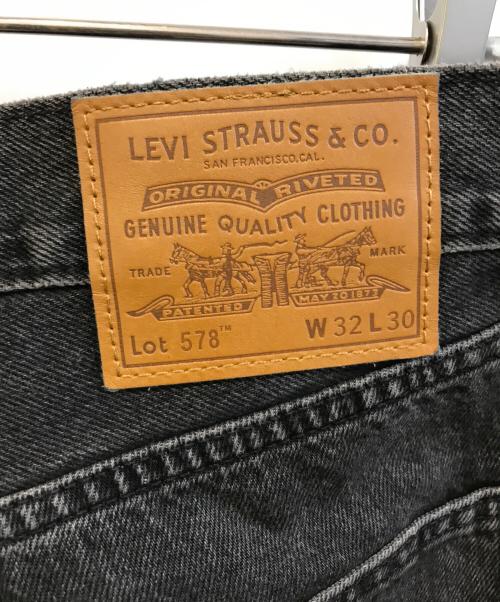 LEVI'S PReMIUM（リーバイス プレミアム）LEVI'S PReMIUM (リーバイス プレミアム) バギーデニムパンツ A4750-0020 ブラック サイズ:81cmの古着・服飾アイテム