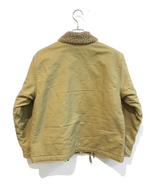 NO BRAND（ノーブランド）NO BRAND (ノーブランド) デッキジャケット ベージュ サイズ:Lの古着・服飾アイテム