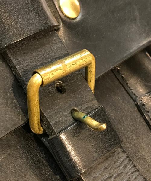 Herz（ヘルツ）Herz (ヘルツ) レザーリュック ブラックの古着・服飾アイテム