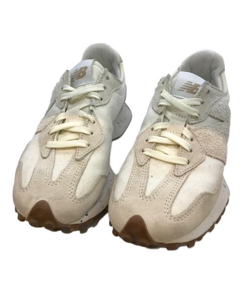 NEW BALANCE（ニューバランス）NEW BALANCE (ニューバランス) ローカットスニーカー アイボリー サイズ:23.5cmの古着・服飾アイテム