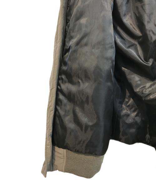 AVIREX（アヴィレックス）AVIREX (アヴィレックス) MIX FABRIC BOMBER JACKET　6182167 カーキ サイズ:Mの古着・服飾アイテム