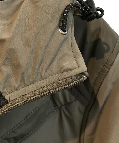 AVIREX（アヴィレックス）AVIREX (アヴィレックス) MIX FABRIC BOMBER JACKET　6182167 カーキ サイズ:Mの古着・服飾アイテム