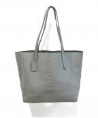 COACHコーチ）の古着「レザートートバッグ　F59403」｜グレー